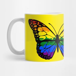 Rainbow Butterfly Mug